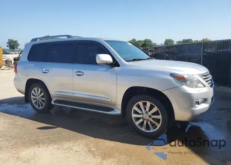 2011 Lexus Lx 570 из США, поврежденный, VIN JTJHY7AX3B4059052